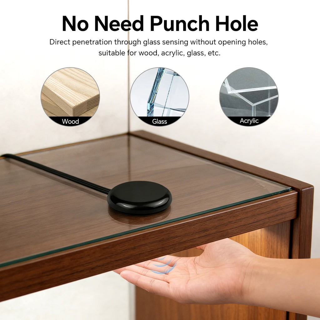 Wood Dimmable Touch Sensor Under Cabinet Collection Display COB LED Strip Light Black PCB TV Backlight Grille Wall Panel Decor